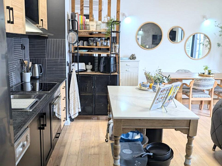 Apartment mit Panoramablick auf das Meer in der ersten Reihe in Krasici